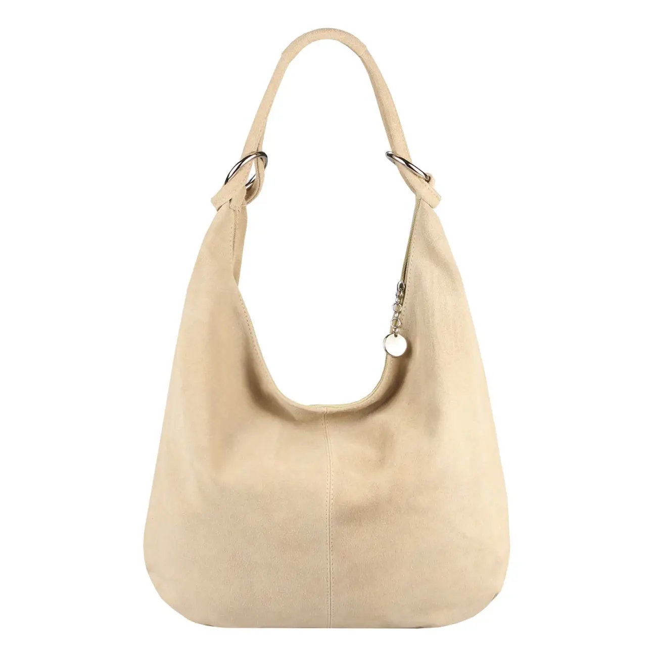 Made in Italy Damen XXL Ledertasche Wildleder Shopper Tasche Große Rabatte