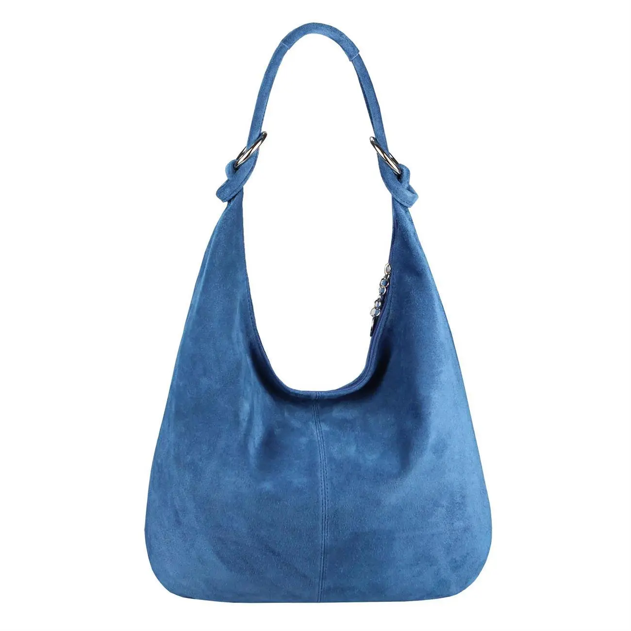 Made in Italy Damen XXL Ledertasche Wildleder Shopper Tasche Große Rabatte
