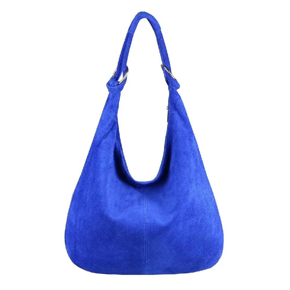 Made in Italy Damen XXL Ledertasche Wildleder Shopper Tasche Große Rabatte
