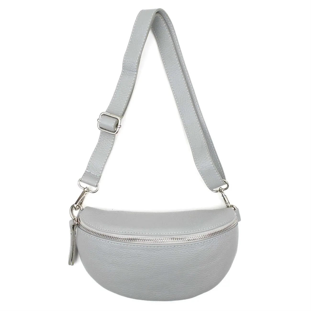 Made in Italy DAMEN LEDER Gürteltasche Crossbody Hüfttasche Bauchtasche Umhängetasche Brusttasche CrossOver Bodybag Schultertasche Handytasche Geldtasche OBC Tasche Schminktasche Kosmetiktasche Neuheiten