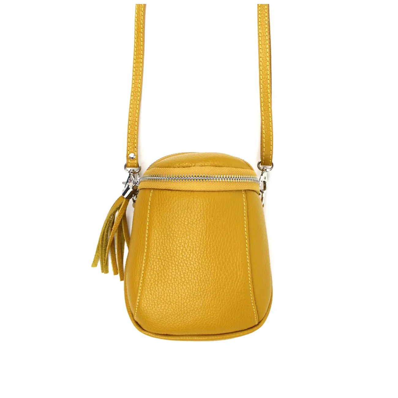 Made in Italy Damen Leder Tasche Umhängetasche Schultertasche Handytasche Geldtasche Ledertasche Crossbody Abendtasche Mini Bag Räumungsverkauf
