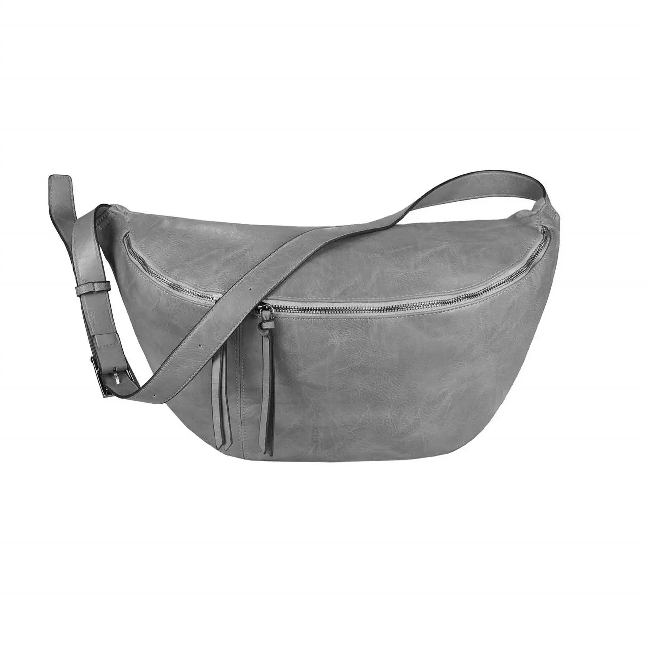 XXL Tasche Bauchtasche Hüfttasche Crossbody Schultertasche Umhängetasche Kunstleder Gürteltasche Crossover Slingntasche Unisex Bag Tägliche Deals