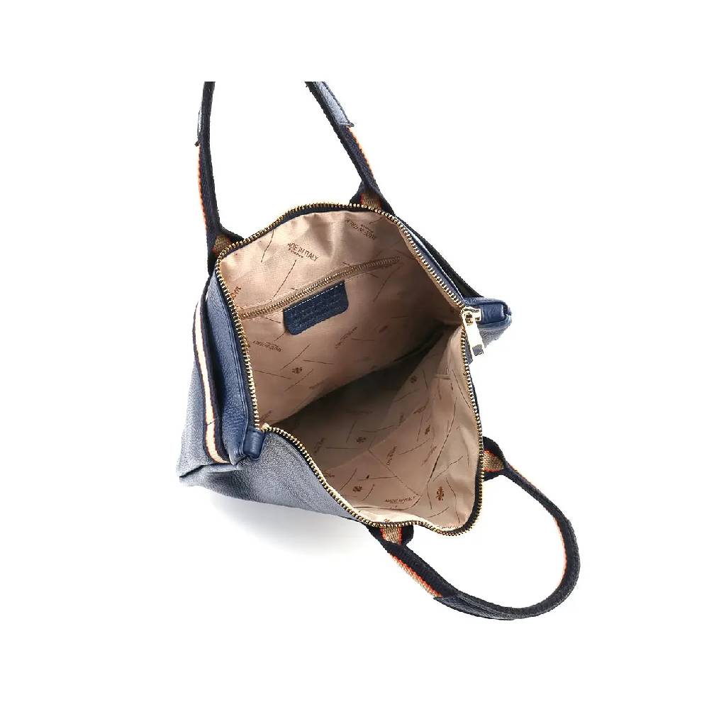 OBC Made in Italy XXL Damen Leder Rucksack Tasche Shopper Handtasche Schultertasche Cityrucksack Daypack Ledertasche Freizeitrucksack Sonderangebote