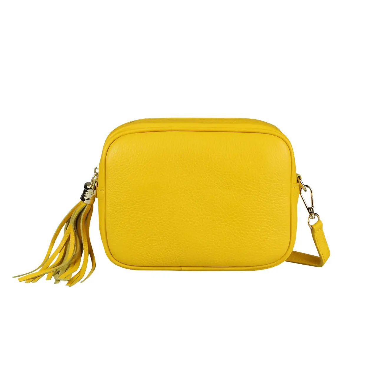OBC Made in Italy DAMEN LEDER TASCHE Umhängetasche Schultertasche Cross-Over Crossbody Bag Glattleder Schmucktasche Fransen Ledertasche JETZT KAUFEN