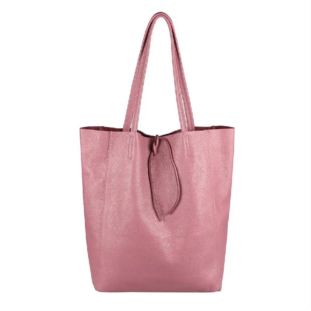 OBC Made in Italy DAMEN LEDER TASCHE DIN-A4 Shopper Schultertasche Henkeltasche Tote Bag Zeitbegrenzte Promotion