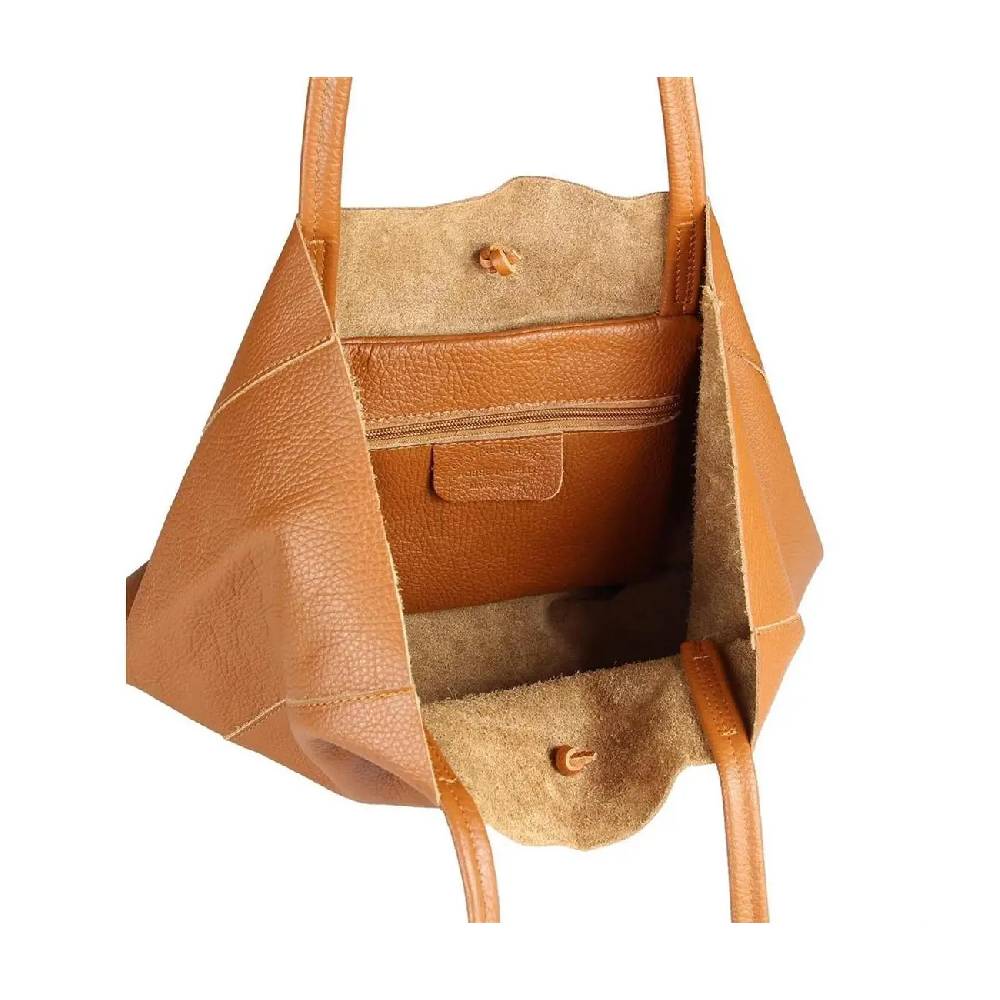 OBC Made in Italy DAMEN LEDER TASCHE DIN-A4 Shopper Schultertasche Henkeltasche Tote Bag Zeitbegrenzte Promotion