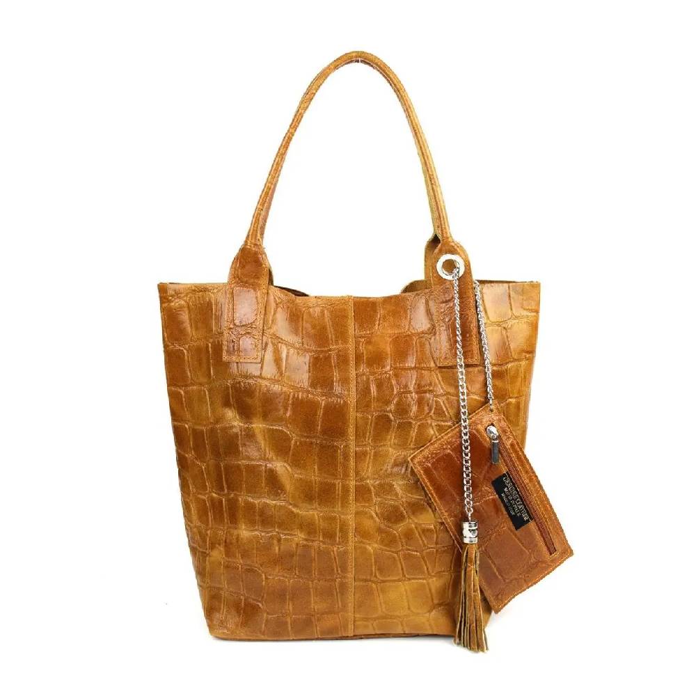 MADE IN ITALY DAMEN XXL LEDER TASCHE Wildleder Shopper Schultertasche + Schmucktasche Bis zu 50% Rabatt