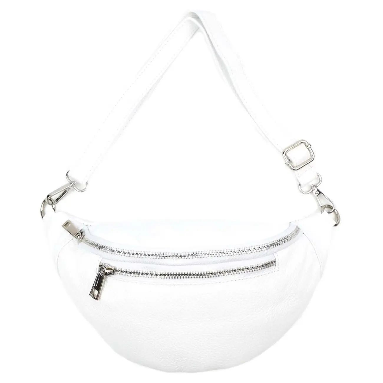 OBC MADE IN ITALY DAMEN LEDER TASCHE Gürteltasche Crossbody Hüfttasche Bauchtasche Umhängetasche Schultertasche Brusttasche CrossOver Ledertasche Bodybag Vierteljährliche Förderung