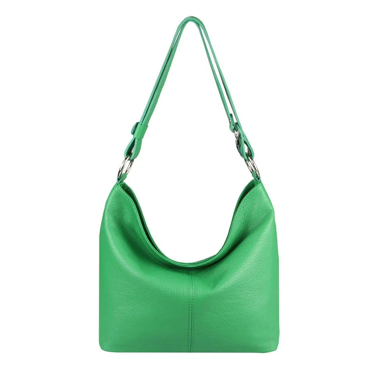 MADE IN ITALY DAMEN LEDER TASCHE Shopper Schultertasche Umhängetasche Hobo Bag Handtasche CrossOver Ledertasche Henkeltasche sub25 Super Rabatt