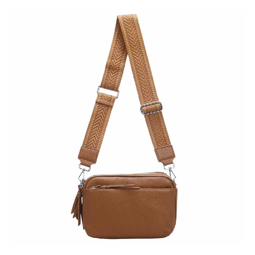 OBC DAMEN TASCHE Cross Over Body Bag Brusttasche Umhängetasche Schultertasche Brieftasche Smartphone Geldtasche Abend Handy Clutch Clearance-Verkauf