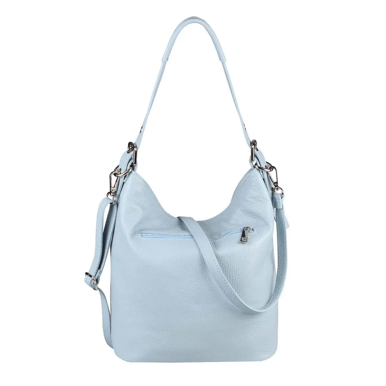 Made in Italy DAMEN ECHTLEDER TASCHE Handtasche Umhängetasche Ledertasche Schultertasche Beuteltasche Umhängetasche Cross-Over Outlet