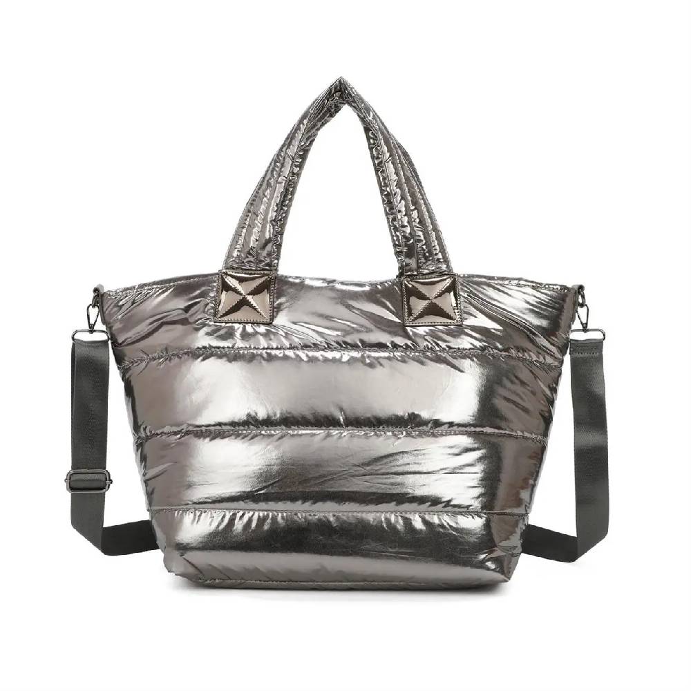OBC XXL Damen Tasche Nylontasche Shopper Schultertasche Umhängetasche Beuteltasche Handtasche Weekender Reisetasche Shopping Bag Schlussverkauf