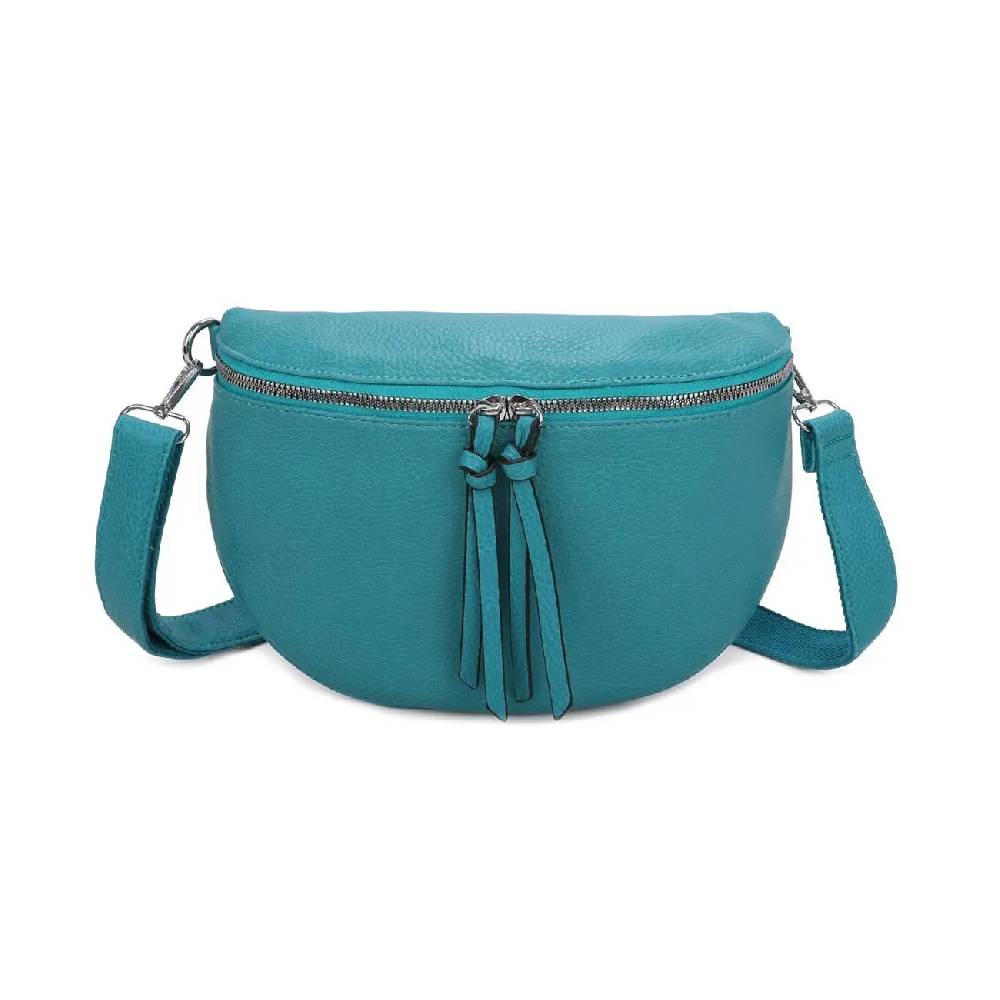 OBC Damen Tasche Gürteltasche Crossbody Hüfttasche Bauchtasche Umhängetasche Cross-Over Bodybag Schultertasche Handytasche Kosmetiktasche Kunst-Leder L155 Limitierter Zeitrabatt
