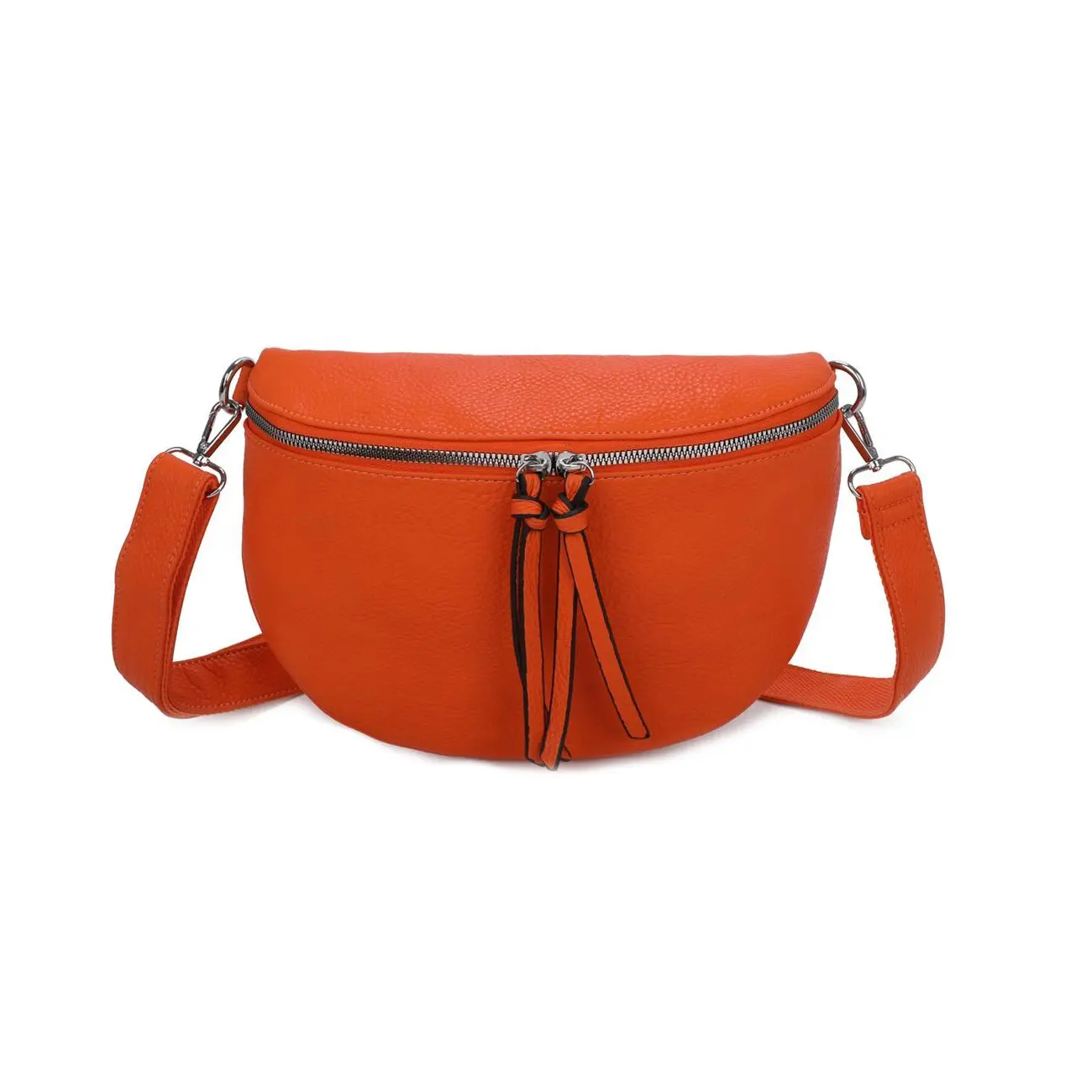 OBC Damen Tasche Gürteltasche Crossbody Hüfttasche Bauchtasche Umhängetasche Cross-Over Bodybag Schultertasche Handytasche Kosmetiktasche Kunst-Leder L155 Limitierter Zeitrabatt