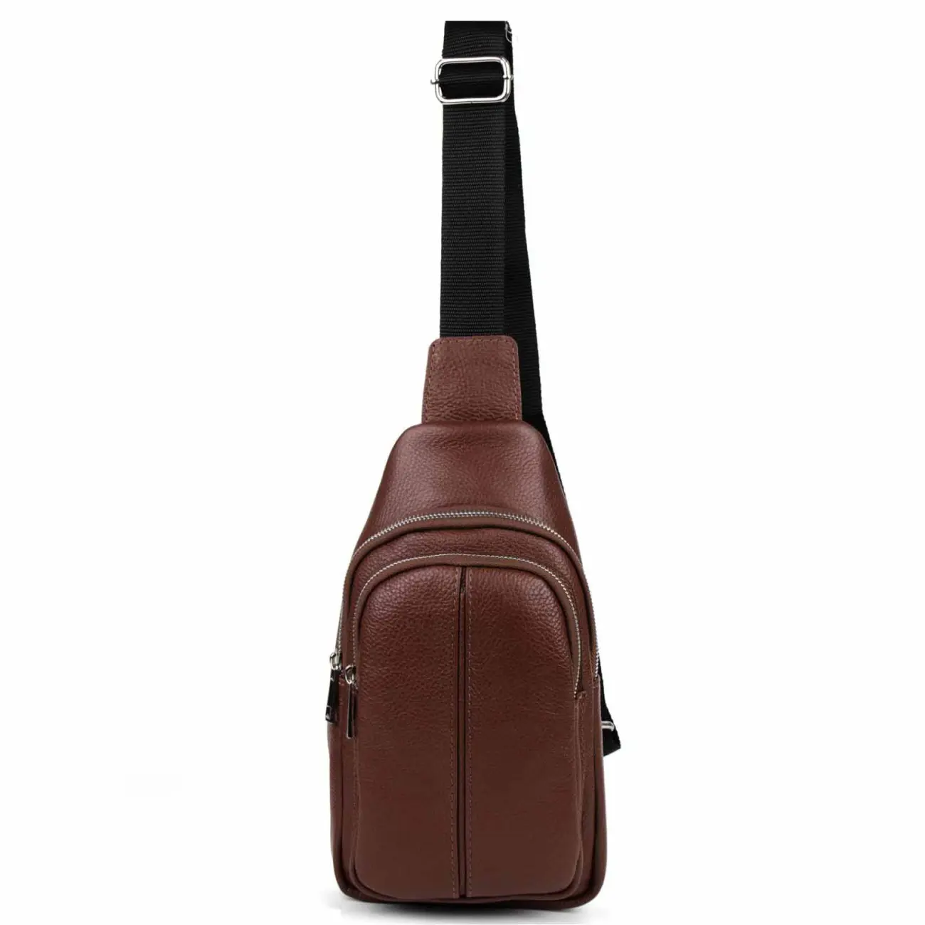 OBC MADE IN ITALY LEDER TASCHE Crossbody Bodybag Sling Rucksack Crossover Schultertasche Brusttasche Umhängetasche Bag damen herren unisex Günstig kaufen