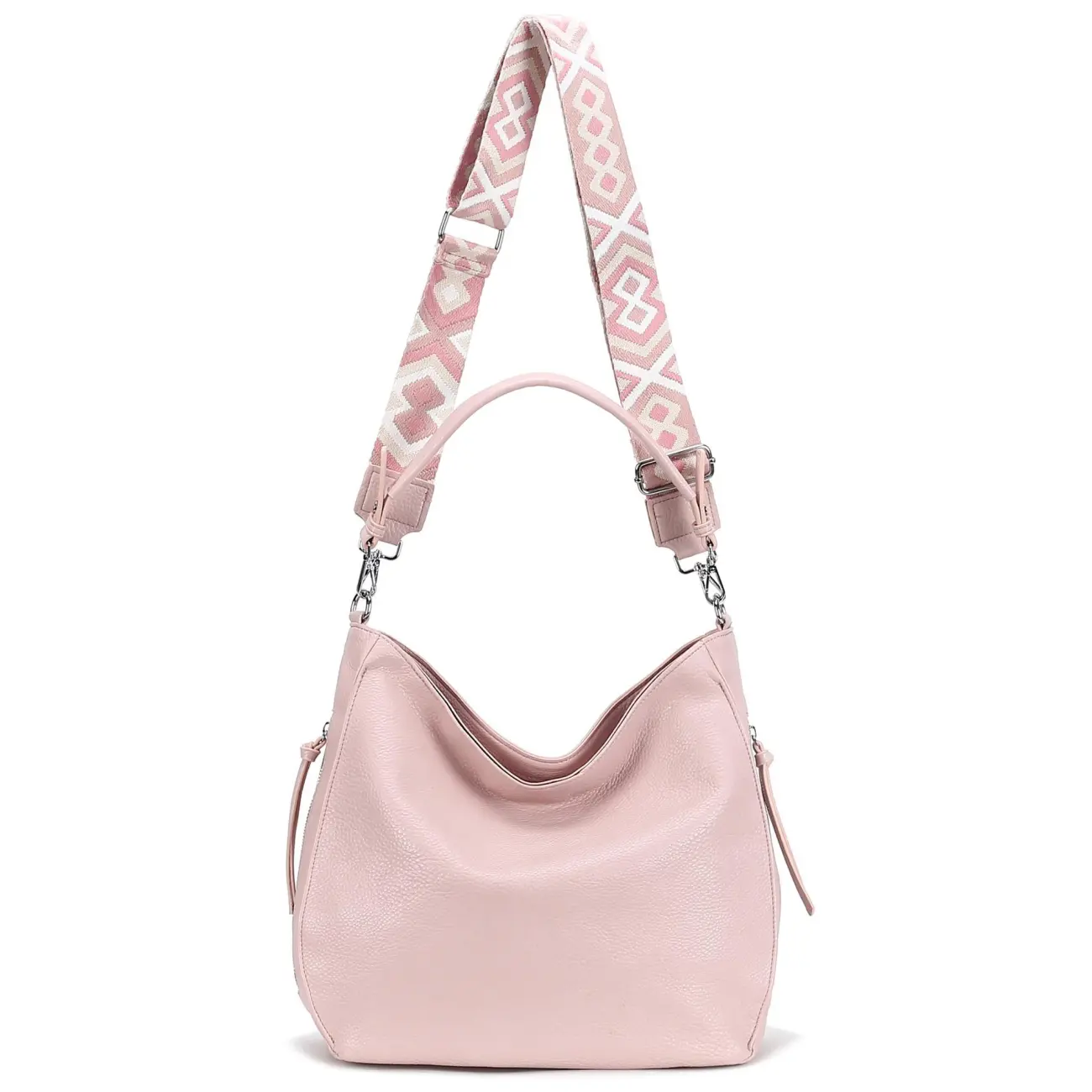 OBC Damen Tasche XXL Shopper Hobo Bag Schultertasche Crossbody Umhängetasche Beuteltasche Handtasche Crossover Leder Optik Online Shopping