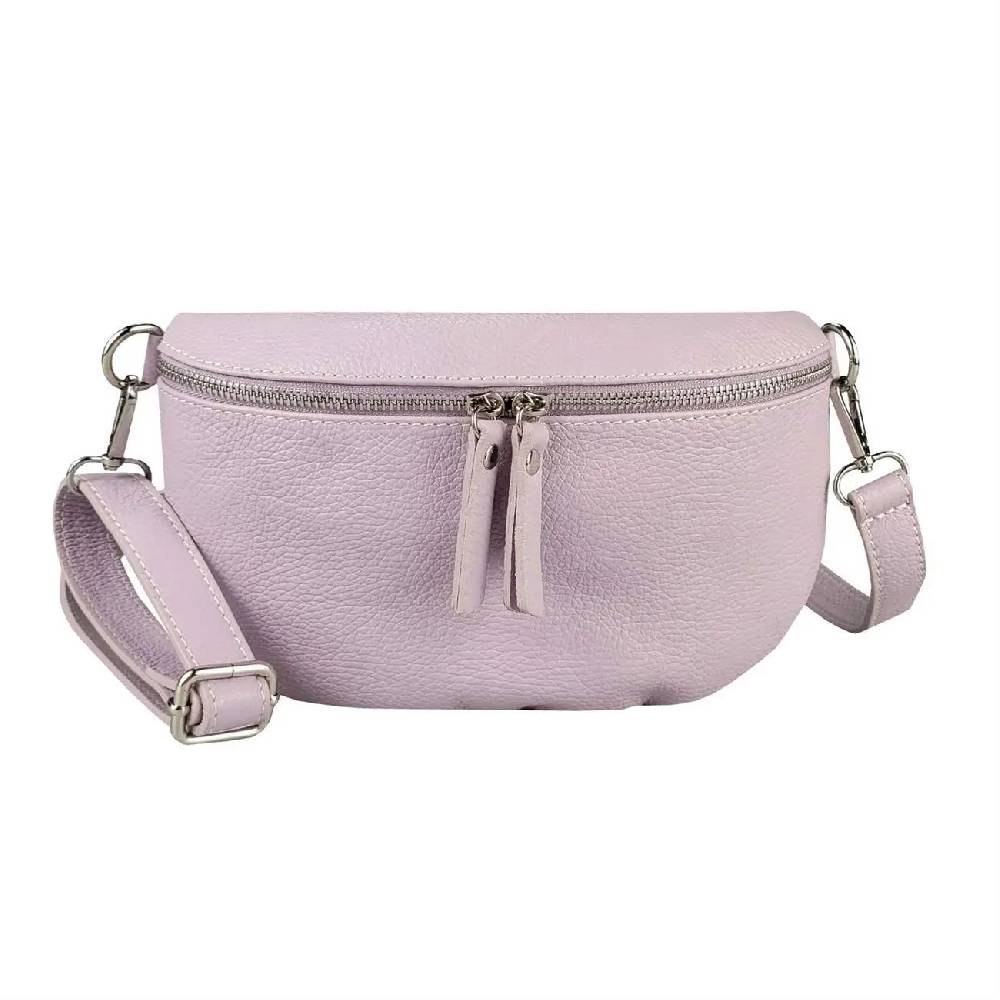 OBC Made in Italy Damen Leder Tasche Handytasche Gürteltasche Crossbody Hüfttasche Bauchtasche Umhängetasche Cross-Over Bodybag Schultertasche Kosmetiktasche Cyber Monday