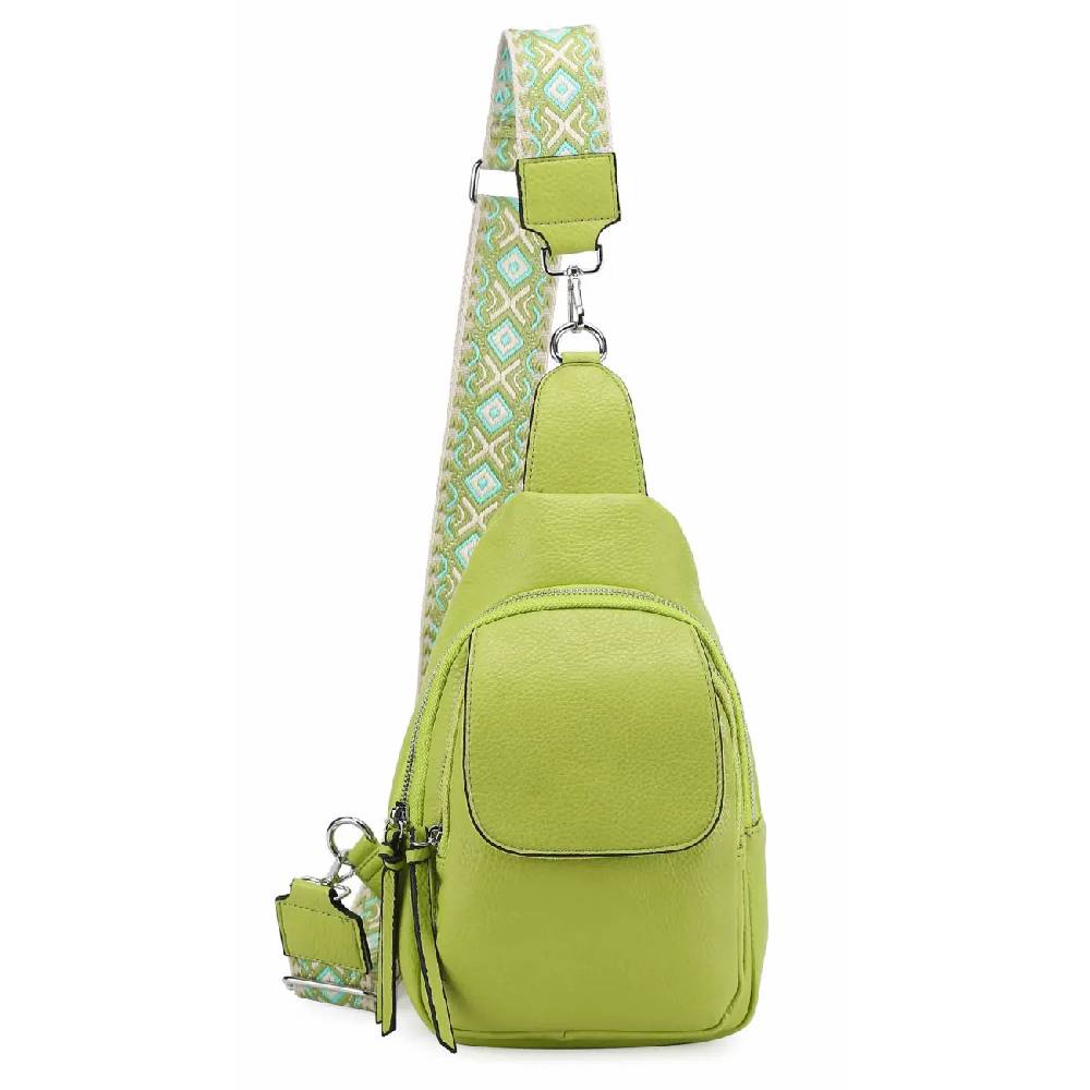 OBC Damen Crossbody Sling Tasche Rucksack Bodybag Crossbag Crossover Schultertasche Gürteltasche Brusttasche Umhängetasche Jubiläumsangebot