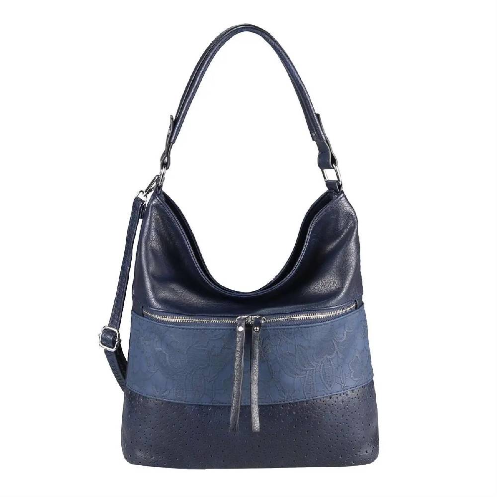OBC Damen Tasche Blumen Shopper Tote Bag Handtasche Umhängetasche Schultertasche Beuteltasche Leder Optik Hobo Crossbody Top Angebot