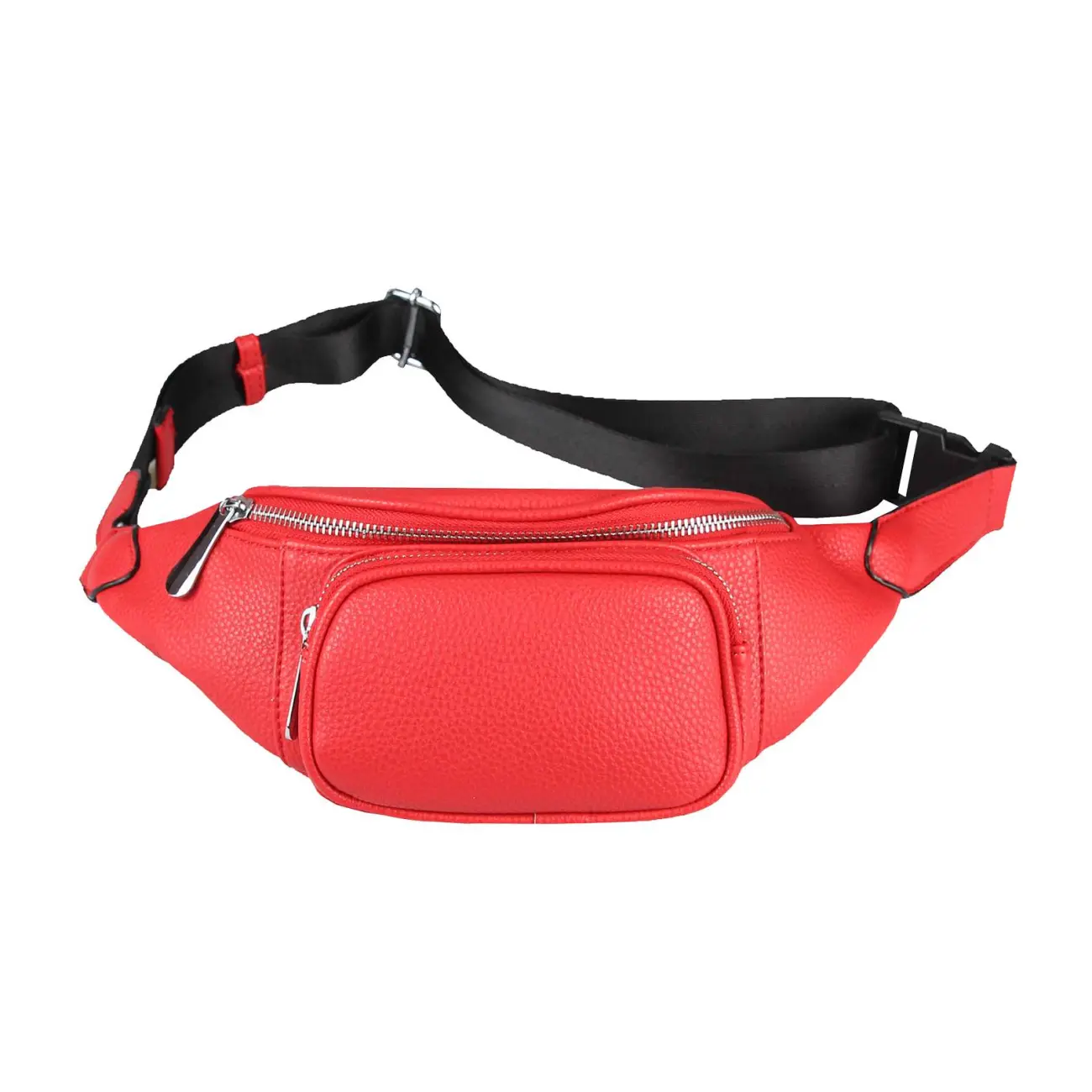 OBC Damen Tasche Gürteltasche Crossbody Leder Optik Hüfttasche Bauchtasche Umhängetasche Cross-Over Bodybag Schultertasche Handytasche Geldtasche Bestseller