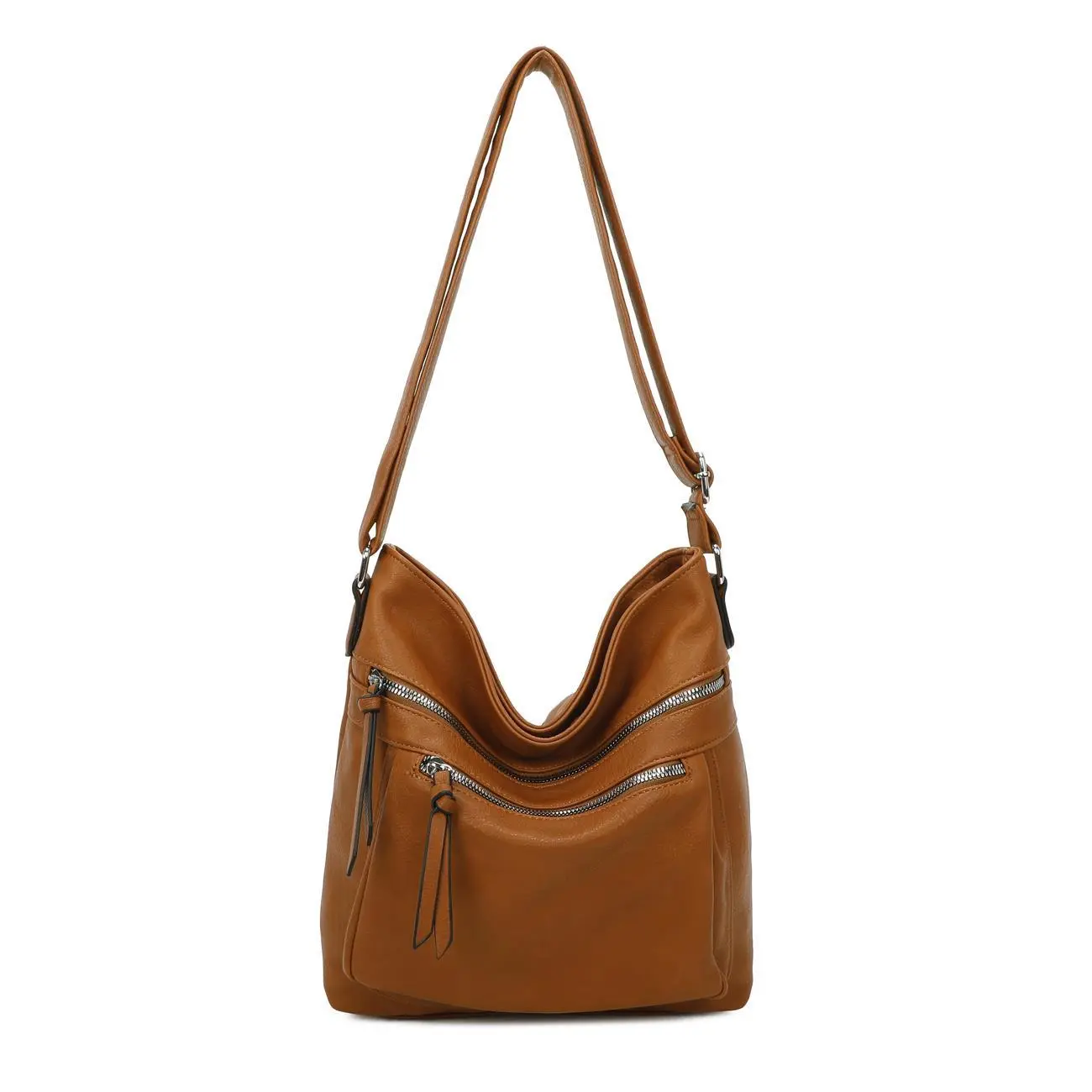 OBC DAMEN TASCHE Schultertasche Shopper Umhängetasche CrossOver Crossbody Henkeltasche Beuteltasche Handtasche Hobo Bag Reise Kunst-Leder Räumungsverkauf