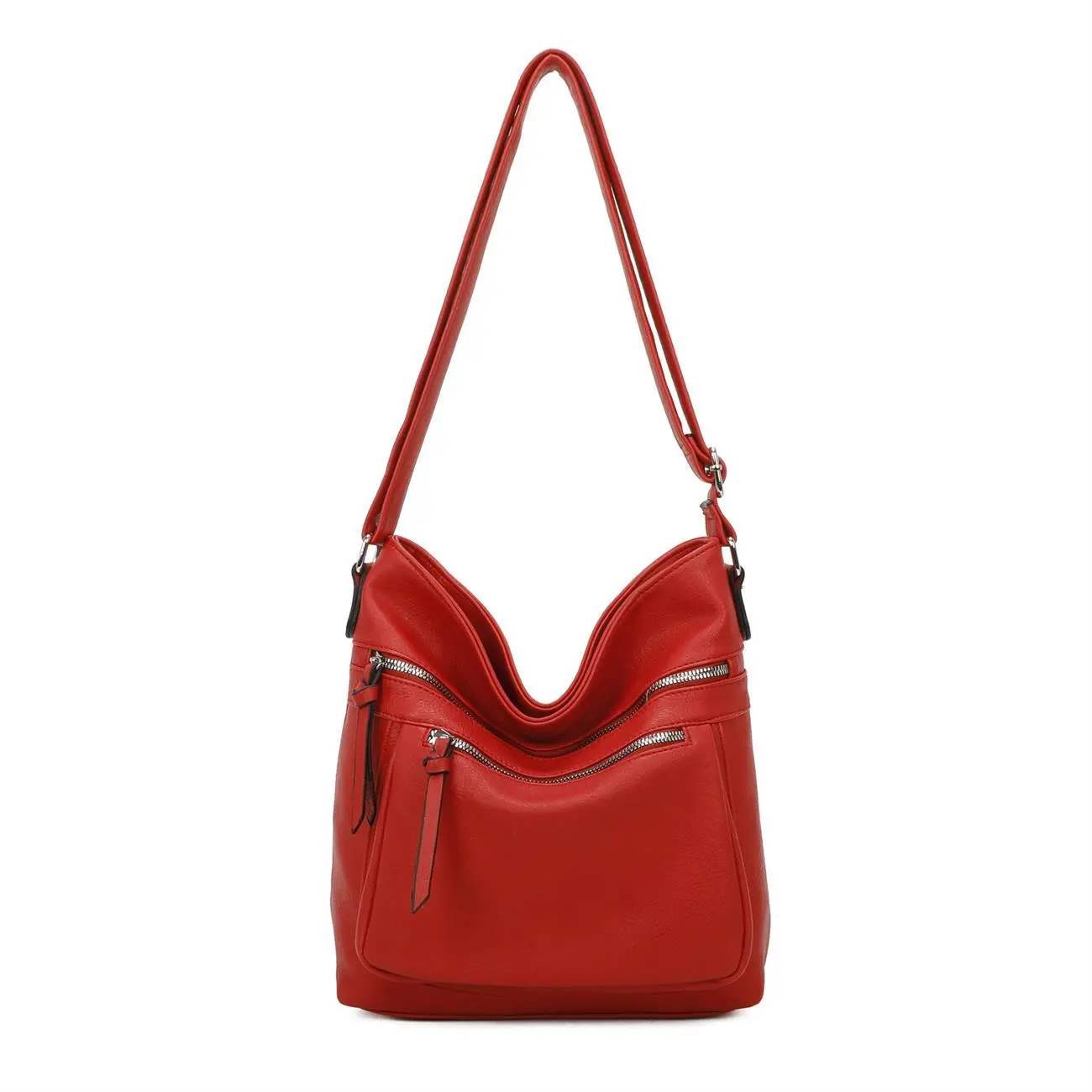 OBC DAMEN TASCHE Schultertasche Shopper Umhängetasche CrossOver Crossbody Henkeltasche Beuteltasche Handtasche Hobo Bag Reise Kunst-Leder Räumungsverkauf