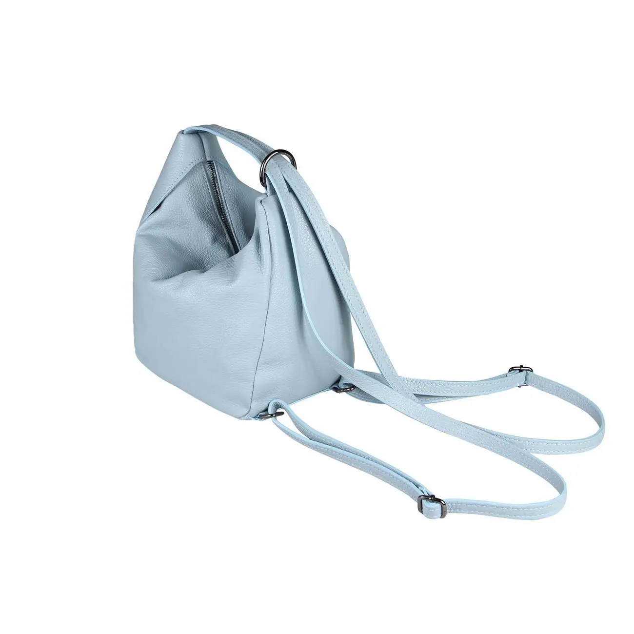 OBC MADE IN ITALY 2in1 DAMEN Echt LEDER TASCHE RUCKSACK Schultertasche Umhängetasche Crossbody Handtasche Henkeltasche Shopper Daypack Backpack Kauf eins, bekomm eins gratis