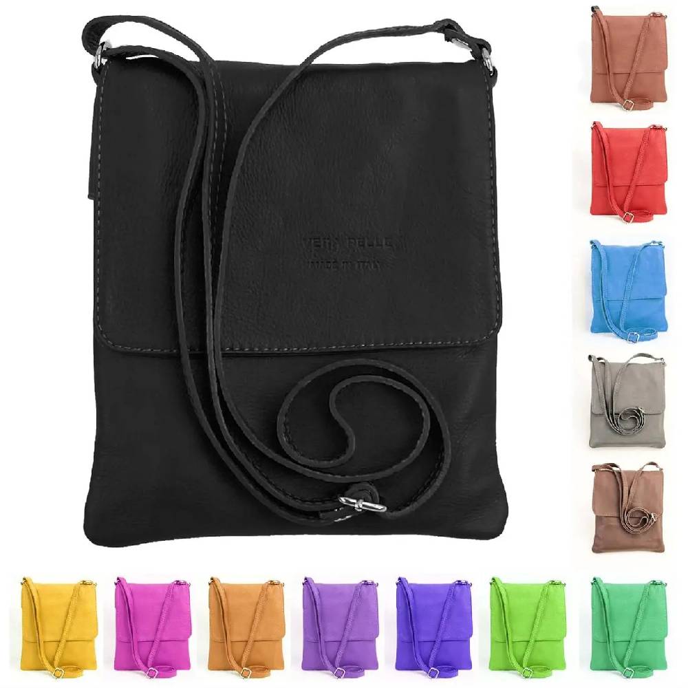 ital kleine Damen Leder Tasche Schultertasche CrossOver Umhängetasche Tägliche Deals