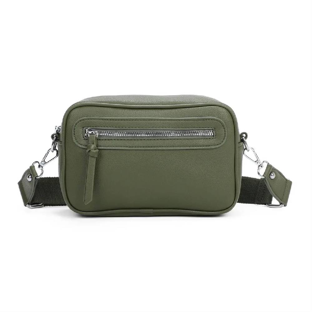 DAMEN TASCHE Umhängetasche Schultertasche Crossbody Cross-Over Cross Bag Bodybag Handytasche Kunst-Leder Reise Kostenlose Rückgabe