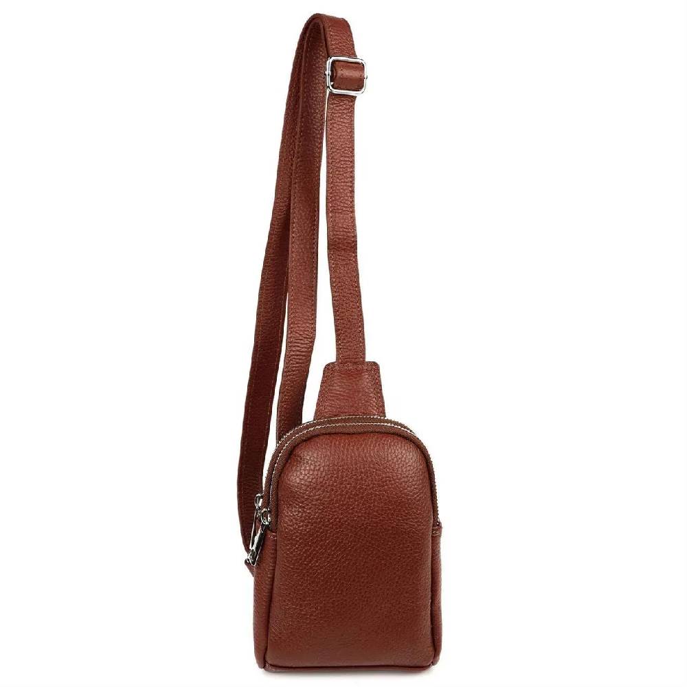 OBC MADE IN ITALY LEDER TASCHE Crossbody Bodybag Sling Rucksack Crossover Schultertasche Brusttasche Umhängetasche Bag damen herren unisex Letzte 3 Tage