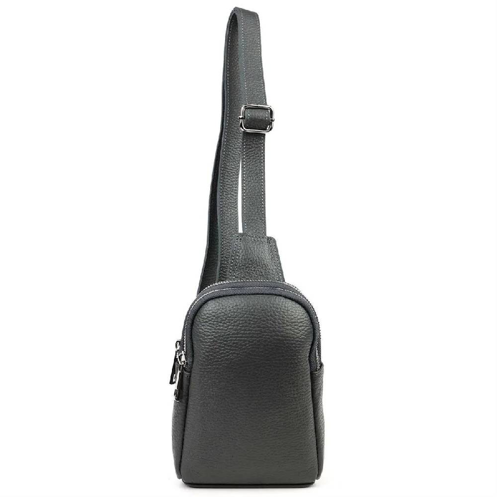 OBC MADE IN ITALY LEDER TASCHE Crossbody Bodybag Sling Rucksack Crossover Schultertasche Brusttasche Umhängetasche Bag damen herren unisex Letzte 3 Tage
