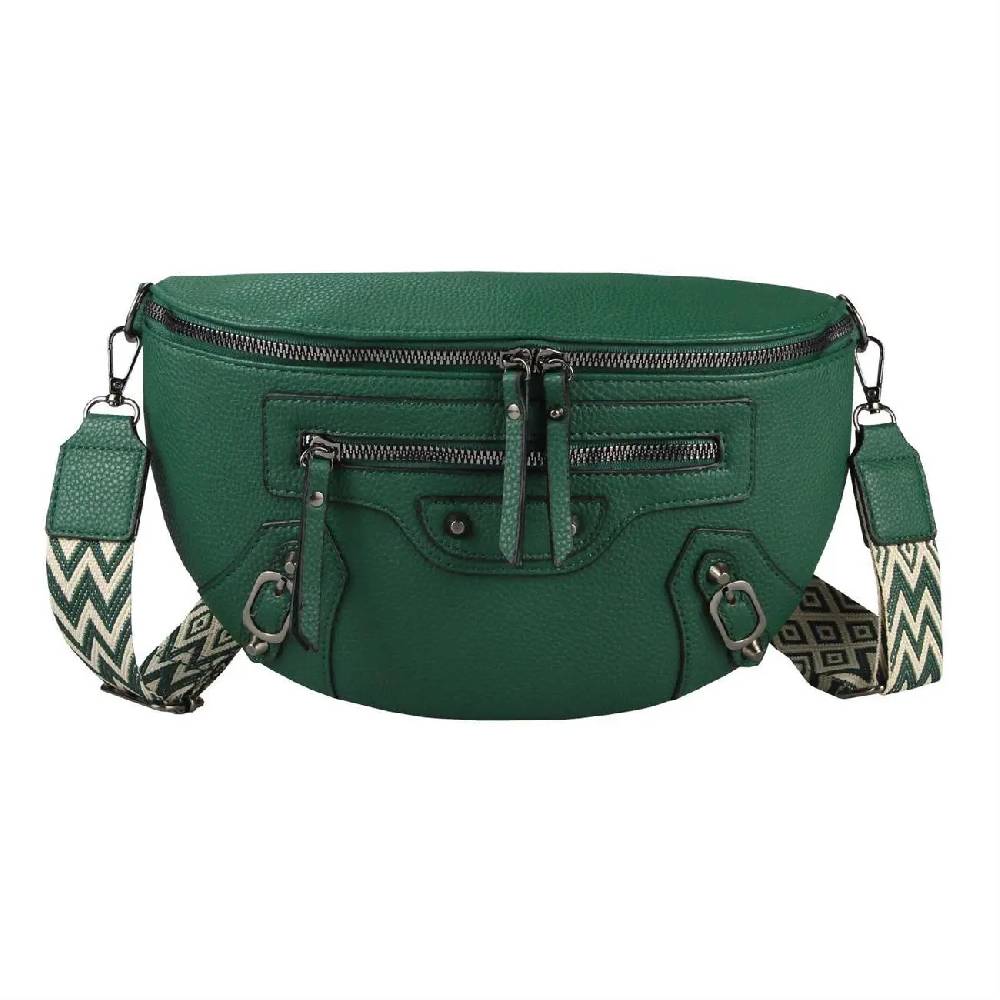 Damen Tasche Gürteltasche Umhängetasche Bodybag Brusttasche Muster Gürtel Bauchtasche Crossbody Hüfttasche Crossover Schultertasche Handytasche Leder Optik JETZT KAUFEN