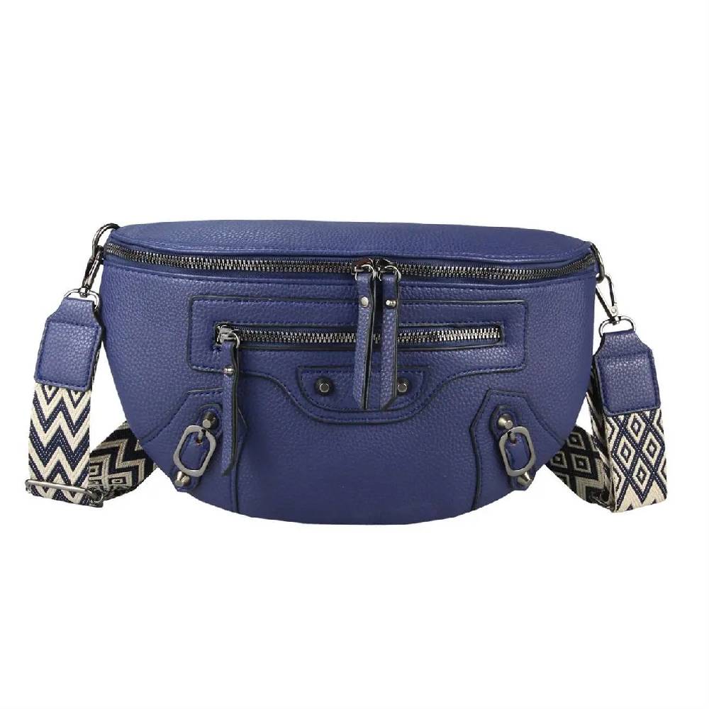 Damen Tasche Gürteltasche Umhängetasche Bodybag Brusttasche Muster Gürtel Bauchtasche Crossbody Hüfttasche Crossover Schultertasche Handytasche Leder Optik JETZT KAUFEN