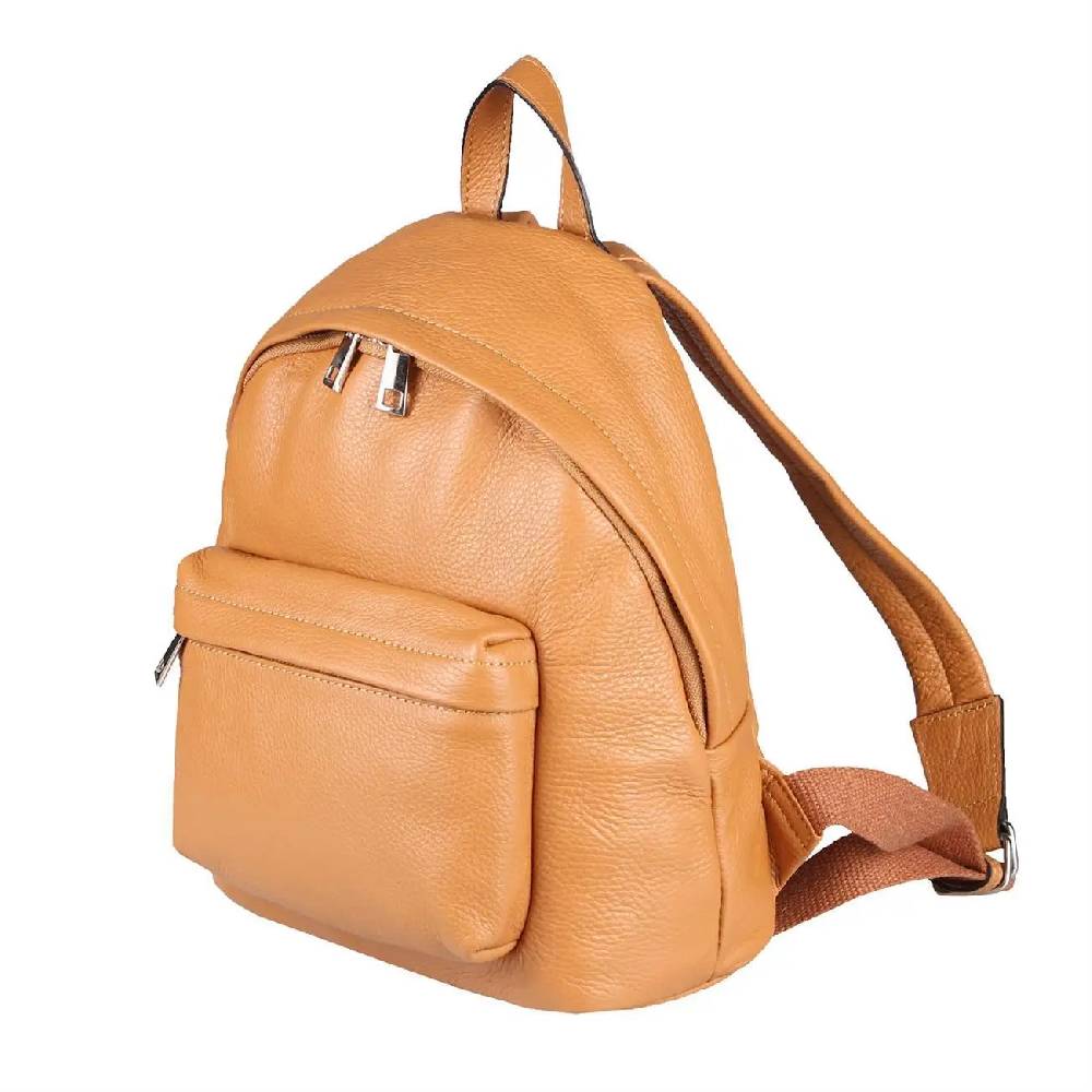 MADE IN ITALY DAMEN Echt LEDER RUCKSACK Cityrucksack Schultertasche BackPack Tasche Daypack Handtasche Umhängetasche Ledertasche Lederrucksack Letzter Tag