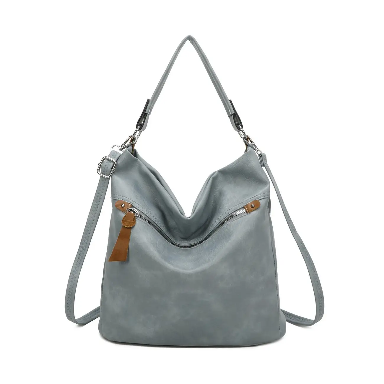 OBC DAMEN TASCHE SHOPPER Hobo-Bag Schultertasche Umhängetasche Handtasche CrossOver Damentasche Beuteltasche Henkeltasche Reise Leder Optik Bis zu 60% Rabatt