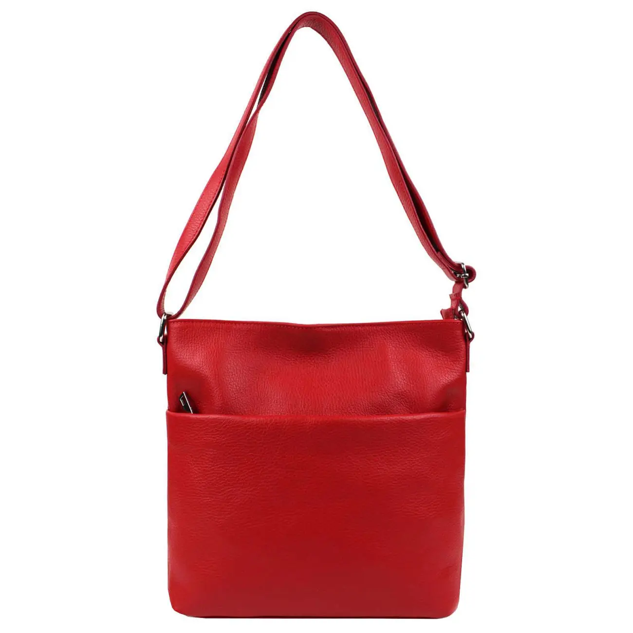 OBC Made in Italy DAMEN LEDER TASCHE Umhängetasche Crossbody Schultertasche City Bag CrossOver Ledertasche Damentasche CrossBag Bis zu 65% Rabatt