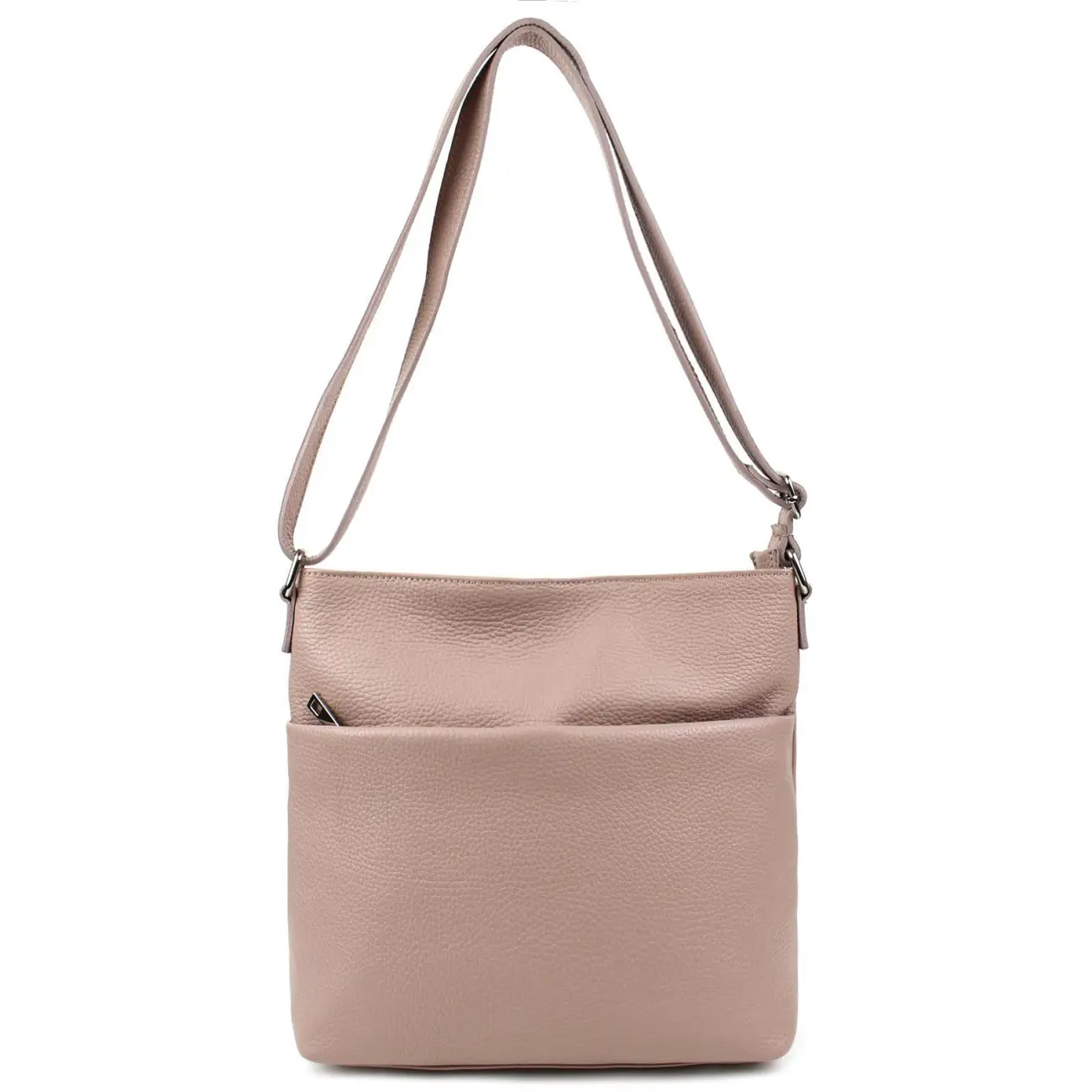 OBC Made in Italy DAMEN LEDER TASCHE Umhängetasche Crossbody Schultertasche City Bag CrossOver Ledertasche Damentasche CrossBag Bis zu 65% Rabatt
