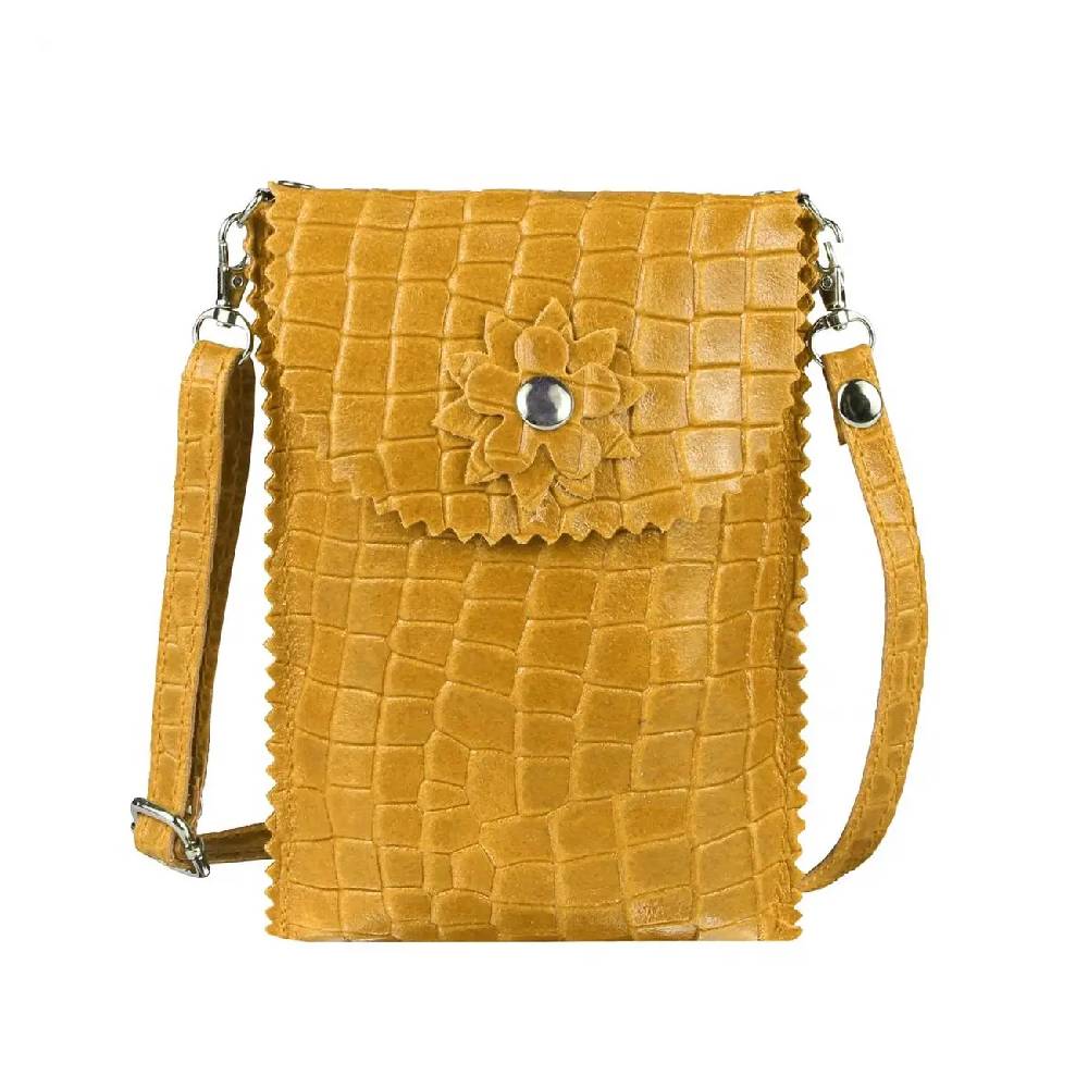 OBC Damen Leder Smartphone Tasche Umhängetasche Schultertasche Handytasche Minibag Kroko Optik Geldtasche Ledertasche Crossbody Abendtasche Sonderangebot der Fabrik