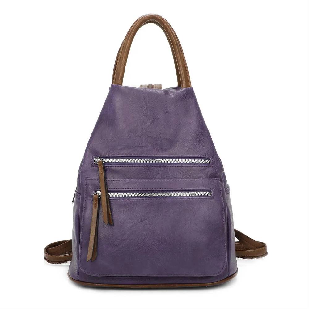 Damen Rucksack Tasche Schultertasche Handtasche Cityrucksack Leder Optik Daypack Tagesrucksack Backpack Freizeitrucksack Arbeitsrucksack Nur noch ein Tag übrig