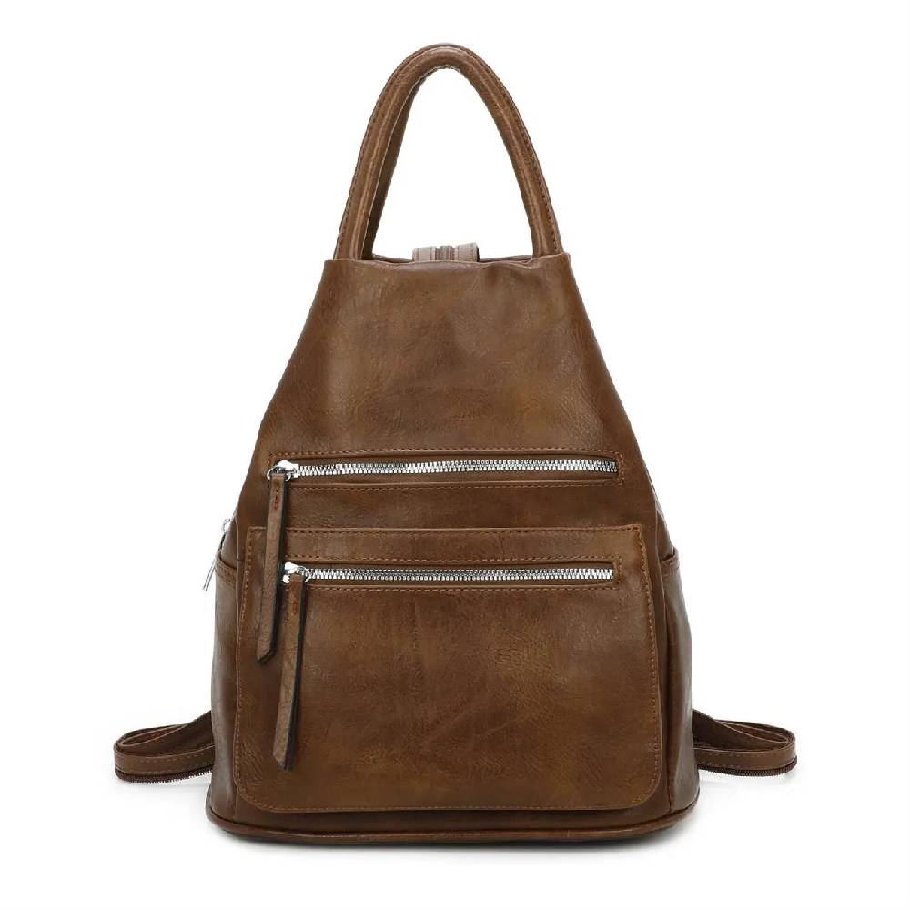 Damen Rucksack Tasche Schultertasche Handtasche Cityrucksack Leder Optik Daypack Tagesrucksack Backpack Freizeitrucksack Arbeitsrucksack Nur noch ein Tag übrig