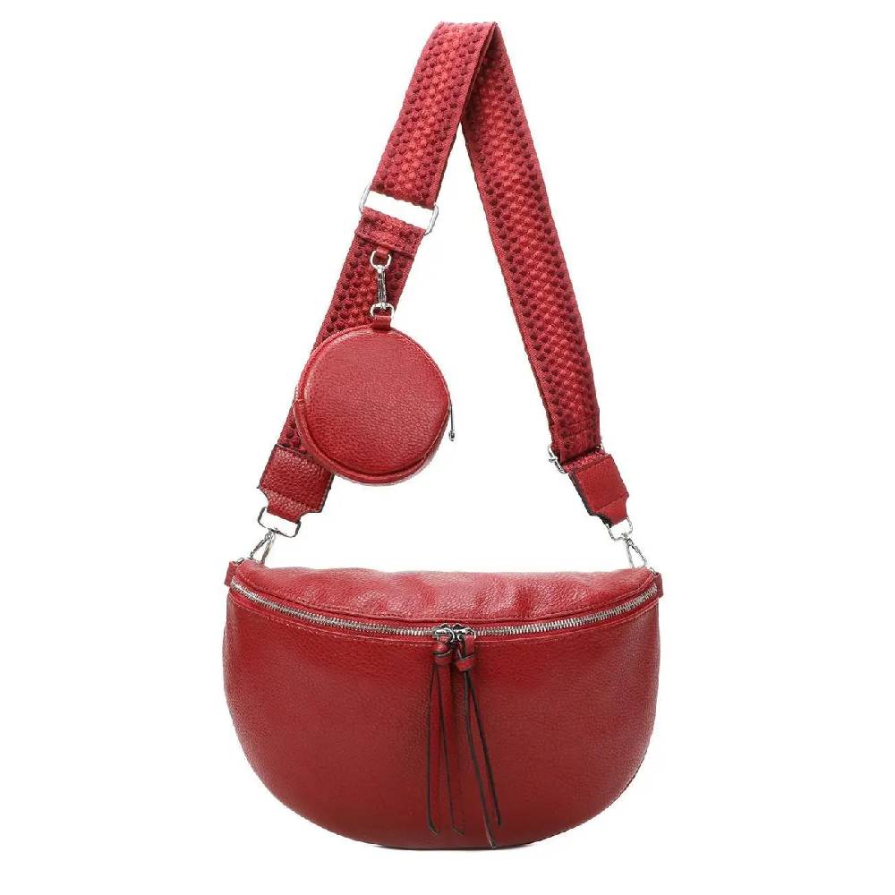 OBC XL Damen Tasche Crossbody Gürteltasche Messenger-Tasche Hüfttasche Bauchtasche Umhängetasche Cross-Over Bodybag Schultertasche Handytasche Leder Optik Kostenloser Versand international