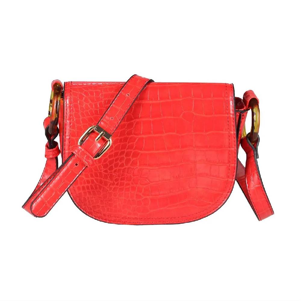 DAMEN TASCHE Kroko Crossbody Umhängetasche Schultertasche Bodybag Shopper Leder Optik CrossOver Speichern exportieren