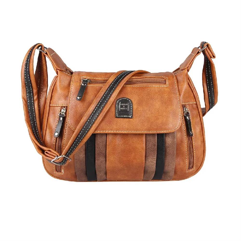 OBC Damen Tasche Schultertasche Shopper Leder Optik Crossbody Umhängetasche Crossover Beuteltasche Reisetasche 50% Rabatt für begrenzte Zeit