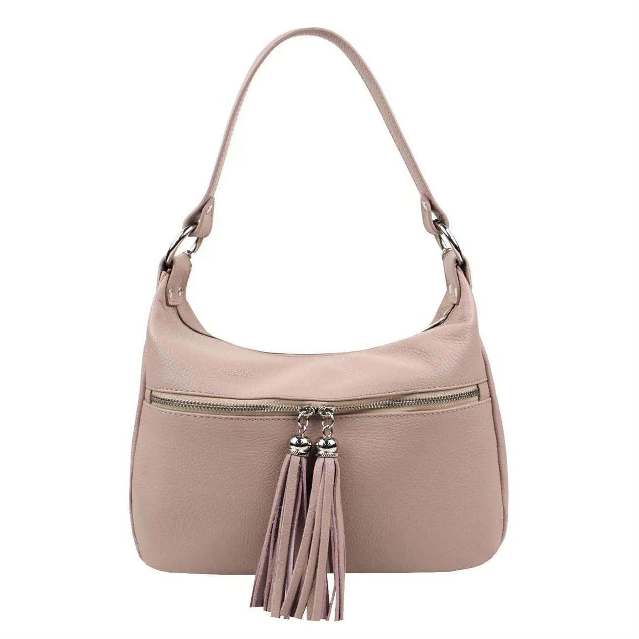 OBC Made in Italy DAMEN LEDER TASCHE Shopper Schultertasche Handtasche Umhängetasche Hobo Bag Umhängetasche Ledertasche Cross-Over 2025