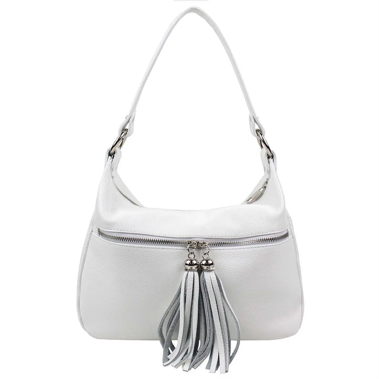 OBC Made in Italy DAMEN LEDER TASCHE Shopper Schultertasche Handtasche Umhängetasche Hobo Bag Umhängetasche Ledertasche Cross-Over 2025