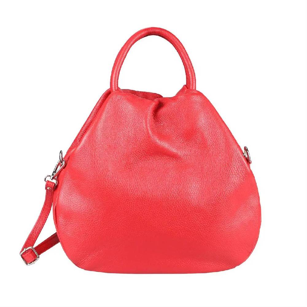 OBC Made in Italy Damen Ledertasche Hobo Bag Shopper Handtasche Umhängetasche Schultertasche Beuteltasche IT11 Kostenloser Versand