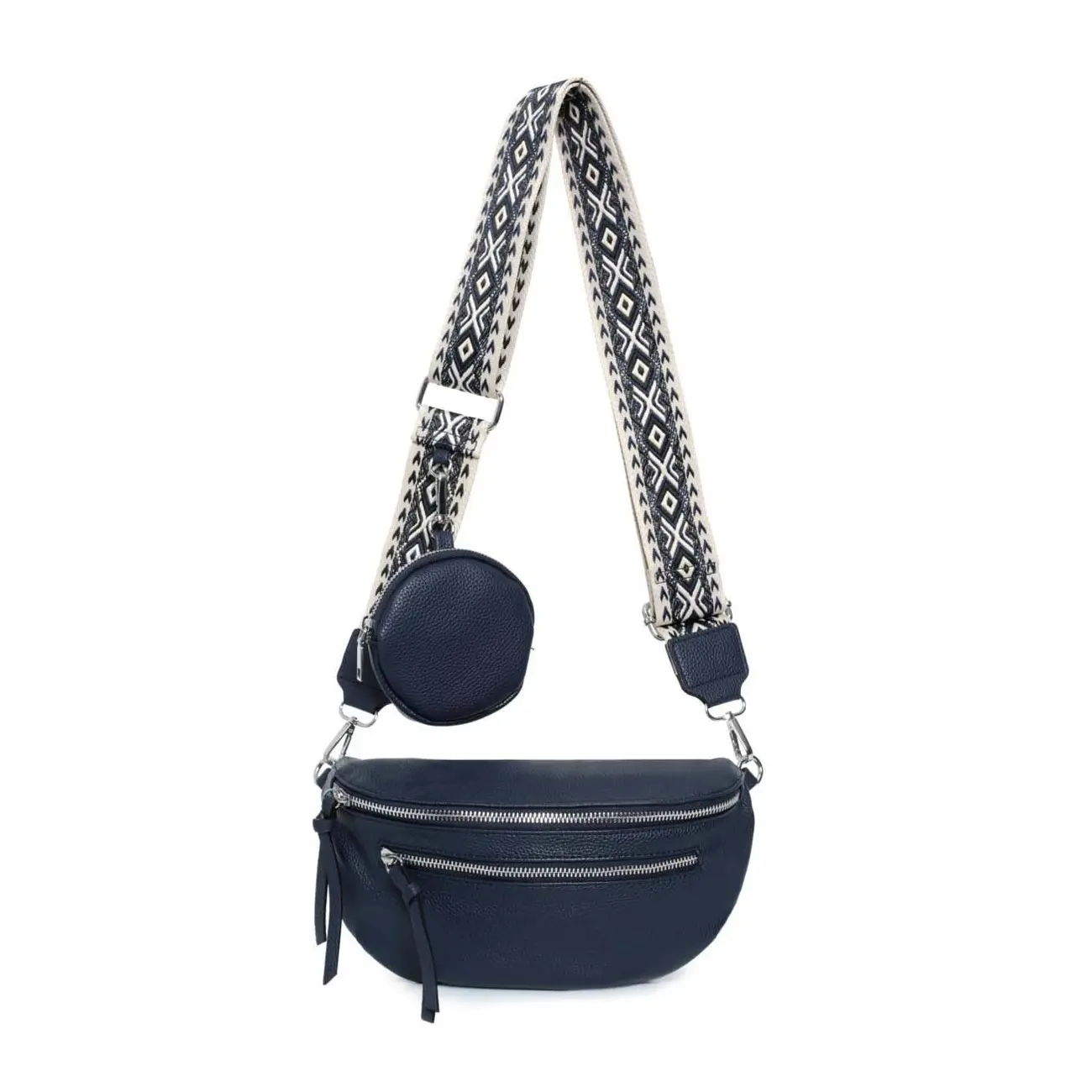Damen Brusttasche Crossbody Tasche Umhängetasche Hüfttasche Cross-Over Bodybag Schultertasche Bauchtasche Handytasche Kunstleder Limitierter Zeitrabatt