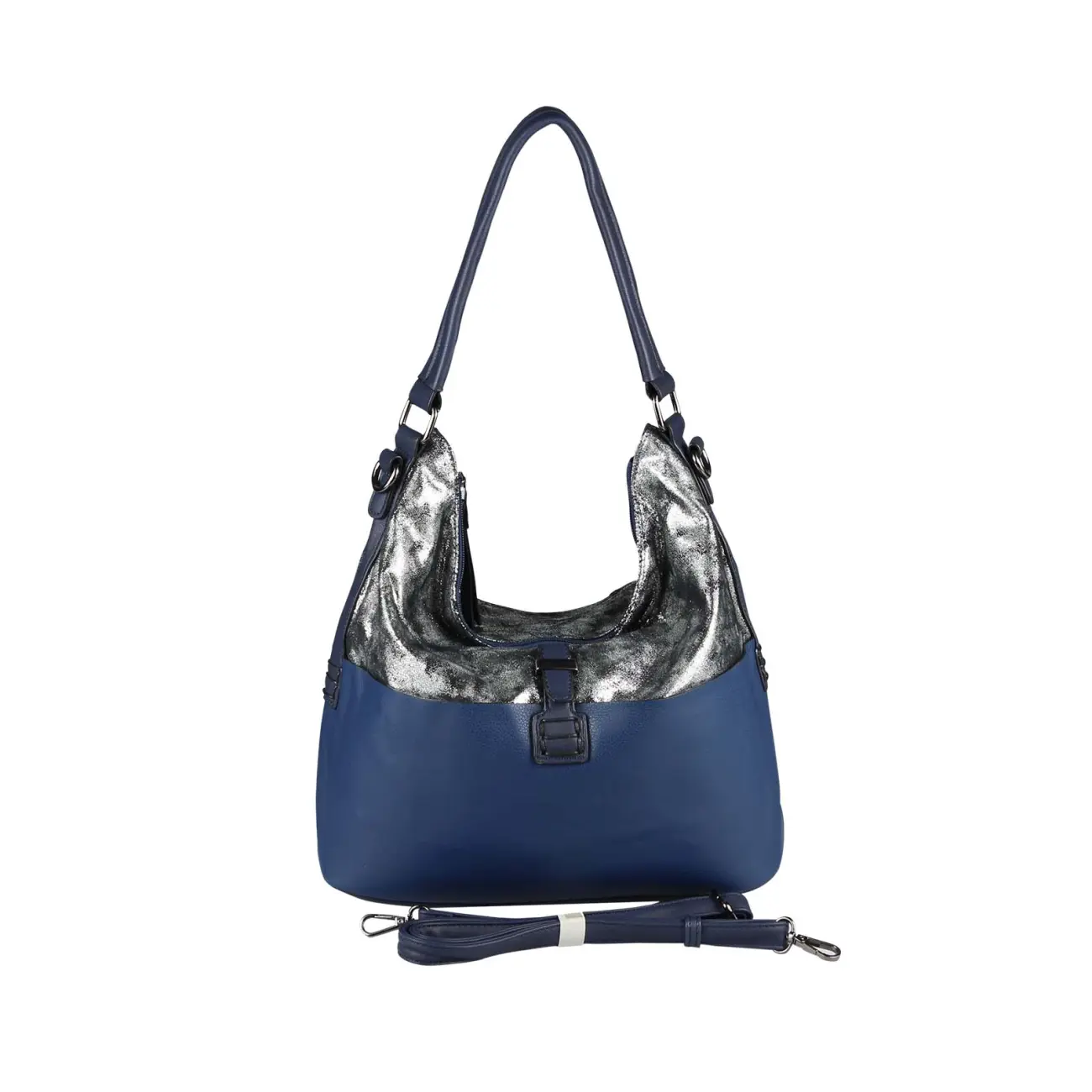 OBC DAMEN TASCHE HANDTASCHE Metallic Hobo Bag Henkeltasche Schultertasche Umhängetasche Hobo-Bag Beuteltasche SHOPPER Vatertagsangebot