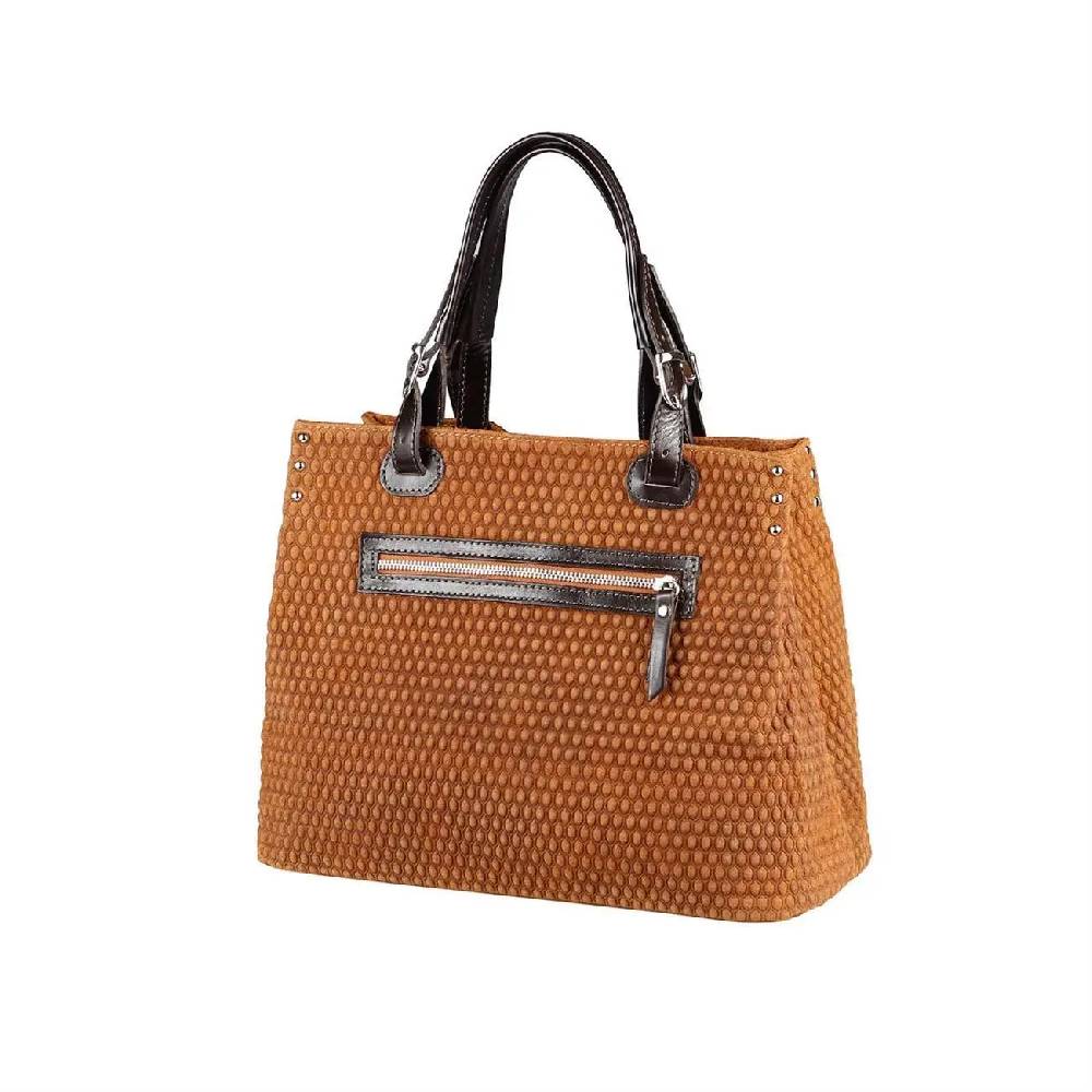 Ital LEDER TASCHE HANDTASCHE Henkeltasche Ledertasche Hobo-Bag Beuteltasche Schultertasche CrossOver Bowlingbag Lagerräumung