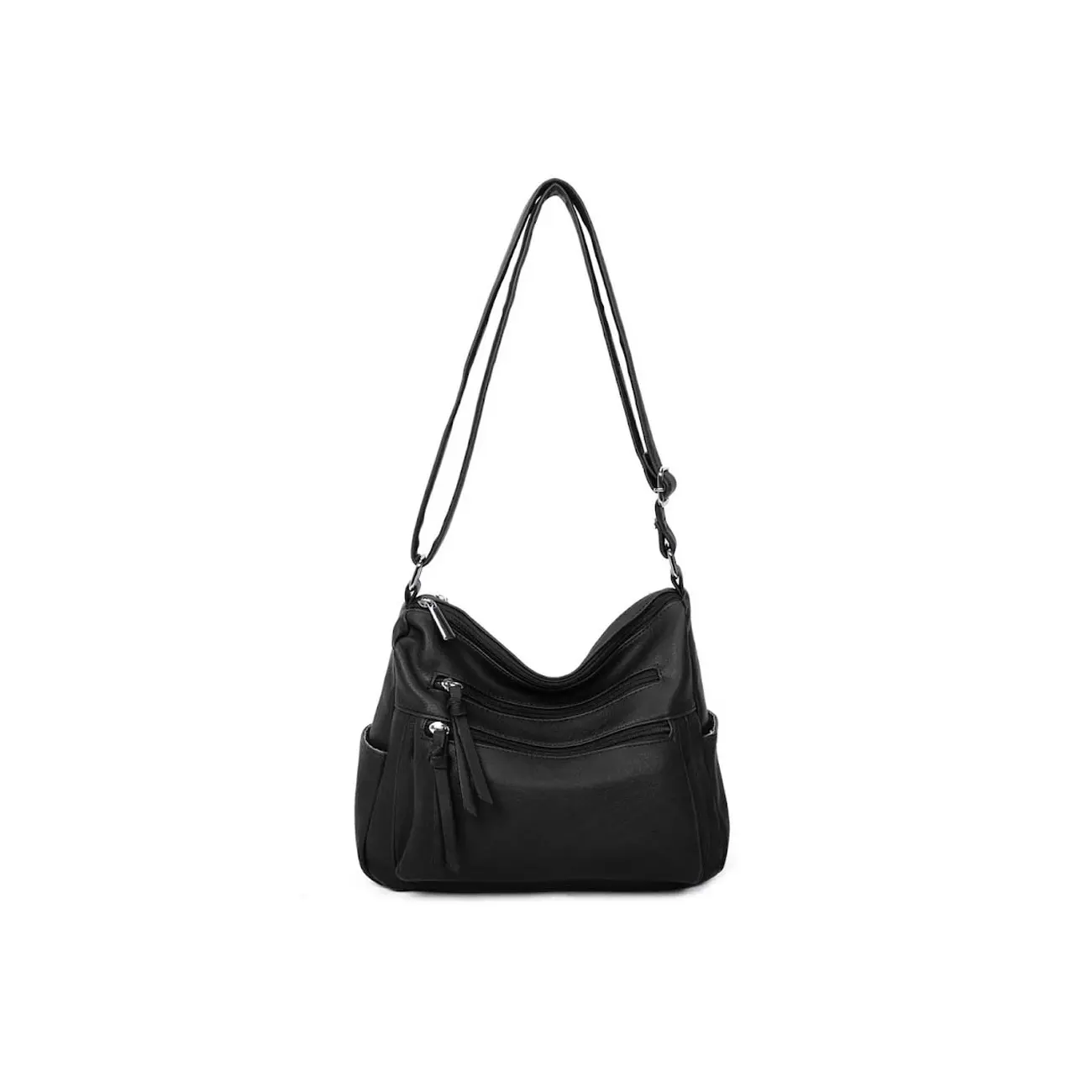 OBC DAMEN TASCHE SHOPPER Schultertasche Umhängetasche Crossbody Henkeltasche Beuteltasche CrossOver Handtasche City Bag Reise Kunst-Leder Blitzangebot